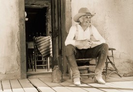 Gus On The Porch